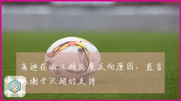 高迪在浙江越发展反向原因，直言感谢于汉超的支持
